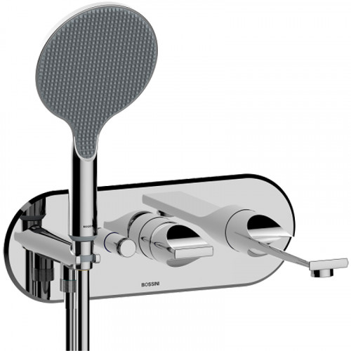 Смеситель для ванны Bossini Apice Z00557.030 Хром латунь встраиваемый