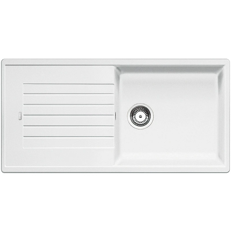Кухонная мойка Blanco Zia XL 6 S 517571 Белая искусственный камень (литьевой мрамор) встраиваемый
