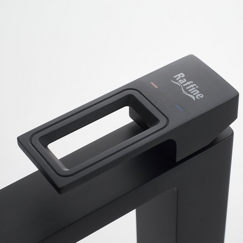 Смеситель для раковины Raffine F0196H цвет Черный