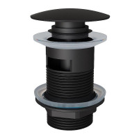 Донный клапан Knotlor BM9011BL цвет Черный