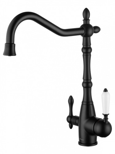 Смеситель для кухни Wonzon & Woghand WW-88458006-MB цвет Черный матовый