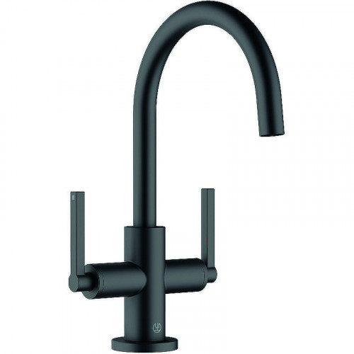 Смеситель для раковины Kludi Nova Fonte Puristic 201183915 Черный матовый