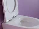 Комплект унитаза Ceramicanova Uno Rimless CN11001 с инсталляцией Grohe Rapid SL 38721001 с сиденьем Микролифт и клавишей смыва Хром фарфор подвесной