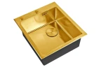 Кухонная мойка ZorG Lux Bronze 45 LUX 4551 BRONZE цвет Бронза