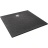 Душевой поддон из искусственного камня Jacob Delafon Tolbiac 100x100 E6D328RU-NGM Черный матовый