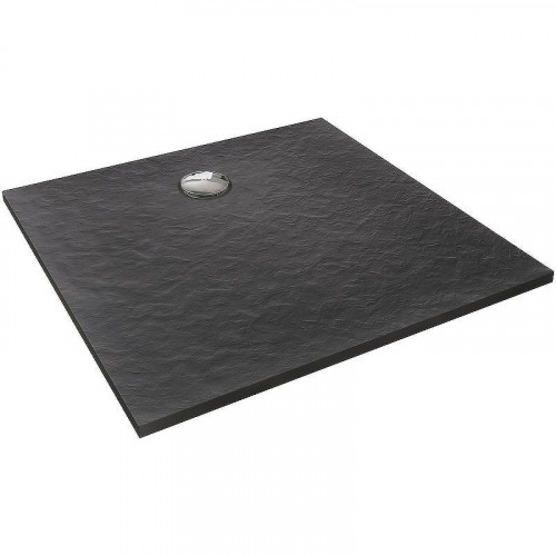 Душевой поддон из искусственного камня Jacob Delafon Tolbiac 100x100 E6D328RU-NGM Черный матовый