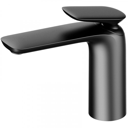 Смеситель для раковины AQUAme Como AQM6510GM Оружейный металл латунь