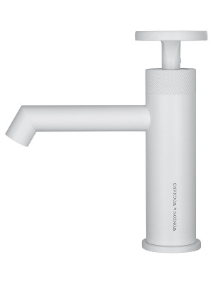 Смеситель для раковины Wonzon &amp; Woghand WW-H1065-MW цвет Белый матовый