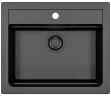Кухонная мойка Alveus Granital Atrox 30 Carbon G91 590х500 1148162 цвет Черный