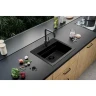Кухонная мойка Alveus Granital Atrox 30 Carbon G91 590х500 1148162 цвет Черный