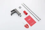 Смеситель для раковины Raglo R02.10.09 Графит матовый латунь