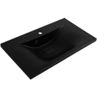 Раковина BelBagno 80 BB800/450-LV-ART-PR-NERO Черная матовая