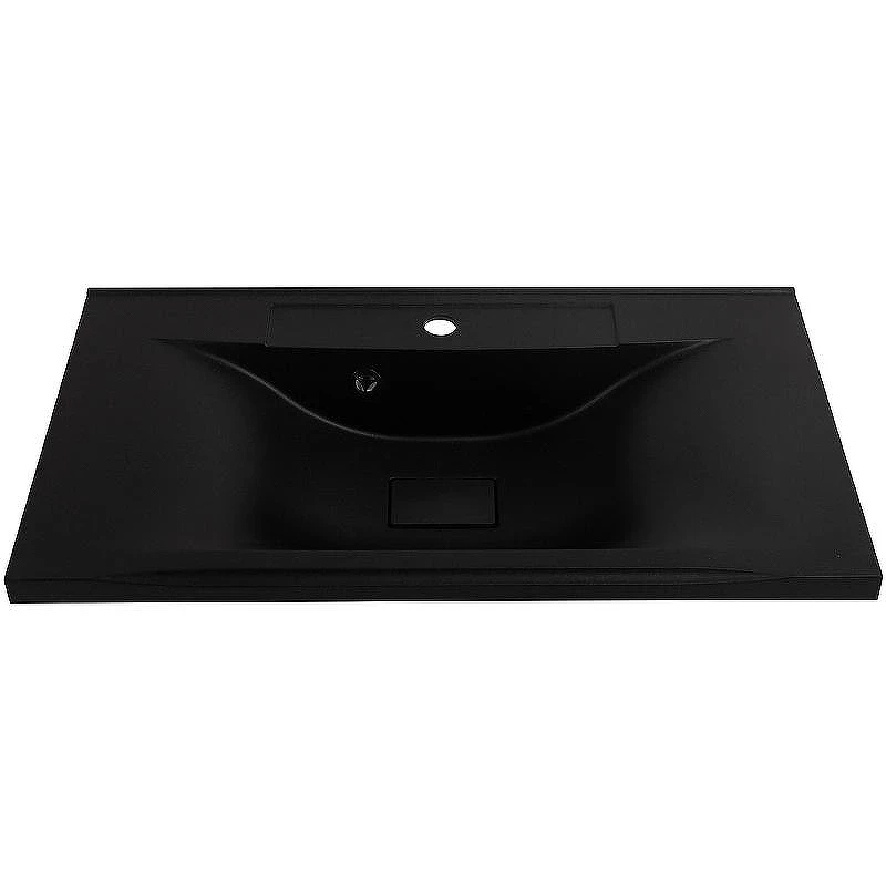 Раковина BelBagno 80 BB800/450-LV-ART-PR-NERO Черная матовая