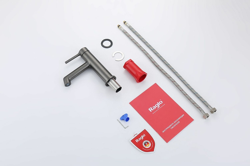 Смеситель для раковины Raglo R20.10.09 Графит матовый латунь