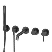 Смеситель для ванны Whitecross Y gunmetal YSET1240GM цвет Оружейная сталь