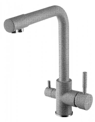 Смеситель для кухни Aquaton Руан 1AX004FCXX230 Серый