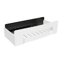 Металлическая полка Bemeta Cytro 102208294 цвет Белый
