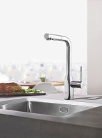 Смеситель для кухни Grohe Essence New 30504000 Хром латунь однорычажный