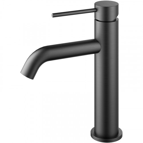 Смеситель для раковины Vincea City VBF-2C1GM Вороненая сталь нержавеющая сталь