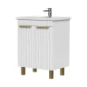 Тумба под раковину Volna Lotty Gold 60 tnLOTTYGD60.2D-04 цвет Белый