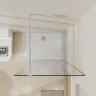 Душевая перегородка Azario Walk-In 120 AZ-251-120-BGL-CL профиль Брашированное золото стекло прозрачное
