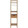 Шкаф пенал Creto Provence 46 9-1050WF Wood массив дерева