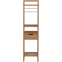 Шкаф пенал Creto Provence 46 9-1050WF Wood массив дерева