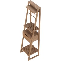 Шкаф пенал Creto Provence 46 9-1050WF Wood массив дерева