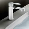 Смеситель для раковины Haiba HB10557-8 Белый Хром