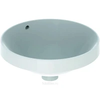 Раковина Geberit VariForm 500.700.01.2 Белая фарфор полувстраиваемая