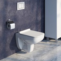 Унитаз Iddis Vibe VIBRDSEI25 подвесной с сиденьем Микролифт фарфор подвесной