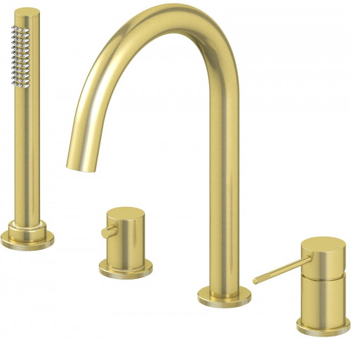 Смеситель на борт ванны Timo Saona 2320/17Y Золото матовое латунь