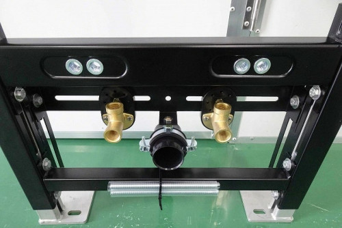 Инсталляция Esbano Fram-BD ESINFRAMBD для биде Черная матовая нержавеющая сталь