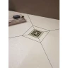 Душевой трап Berges Platz Uno 150x150 090170 с решеткой Хром матовый