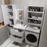 Тумба под раковину Style Line Марелла 60 Люкс Plus СС-00002404 подвесная Белый матовый антискрейтч МДФ / ЛДСП