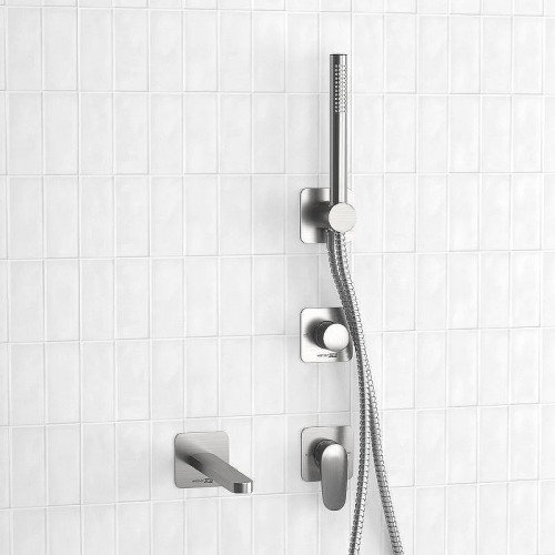 Смеситель для ванны WasserKRAFT Spree A1451.272.274.275.100.276 Никель