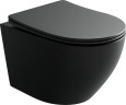 Унитаз с инсталляцией DIWO Ceramicanova Uno Rimless CN11001MB + DIWO 4501 с сиденьем Микролифт с клавишей смыва цвет Глянцевый белый