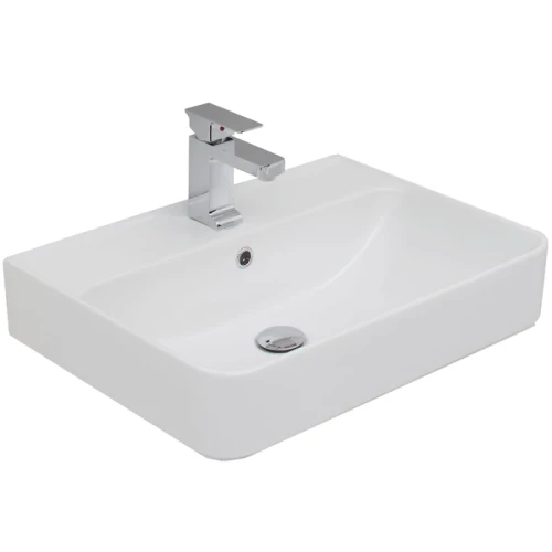 Комплект мебели для ванной Aquanet Виченца 60 199301 Белый глянец МДФ / ЛДСП