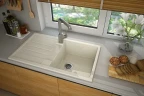 Кухонная мойка Aquaton Верона 86 1A710032VR290 Шампань искусственный камень (литьевой мрамор) встраиваемый