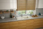 Кухонная мойка Aquaton Верона 86 1A710032VR290 Шампань искусственный камень (литьевой мрамор) встраиваемый