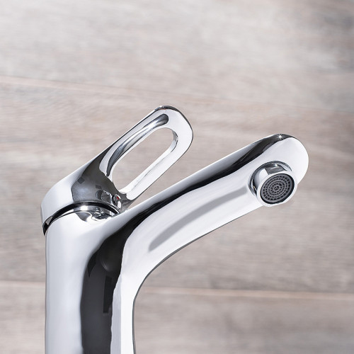 Смеситель для раковины Ростовская Мануфактура Сантехники SL120-001F Хром