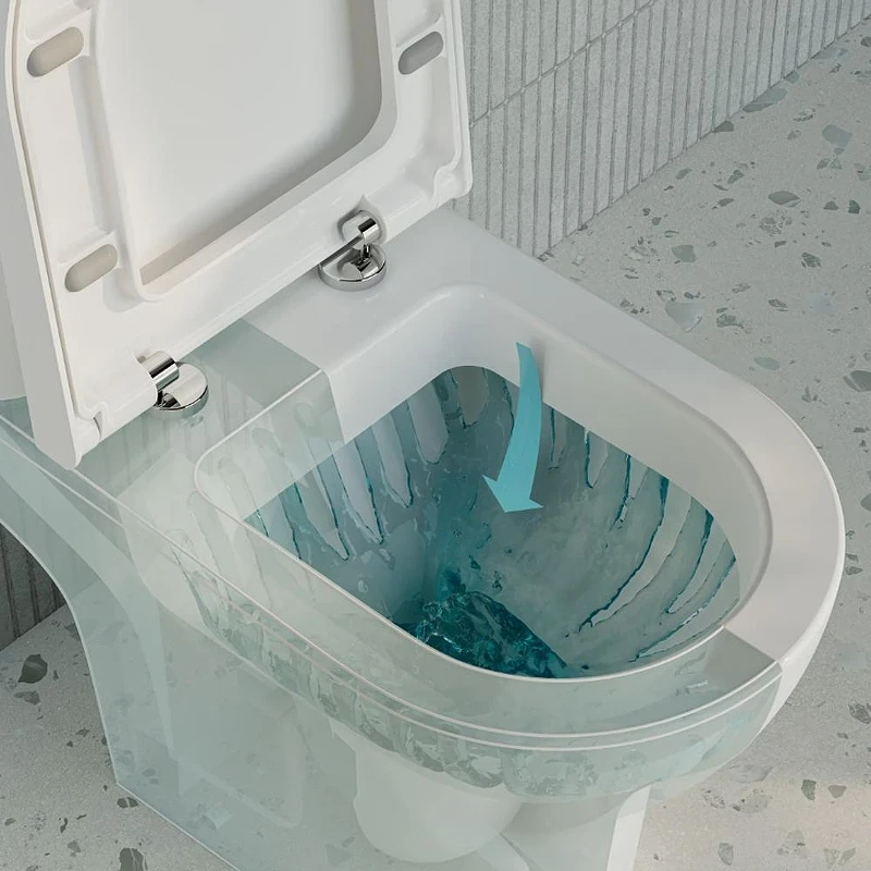 Унитаз компакт Vitra Zentrum 9012B003-7209 цвет Белый с бачком и сиденьем Микролифт