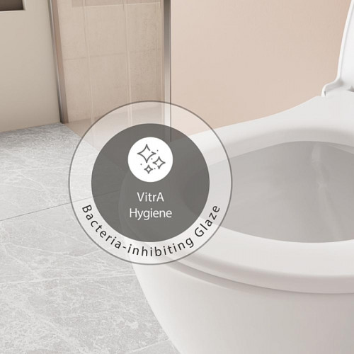 Унитаз компакт Vitra Zentrum 9012B003-7209 цвет Белый с бачком и сиденьем Микролифт