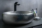 Раковина-чаша Gid Lago 48 9030s 52235 цвет Хром