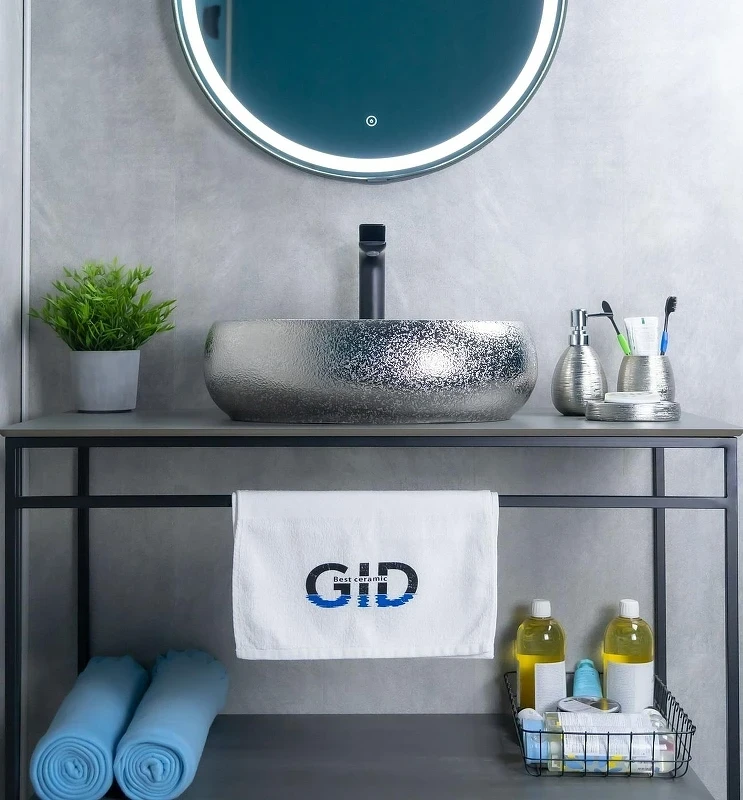Раковина-чаша Gid Lago 48 9030s 52235 цвет Хром