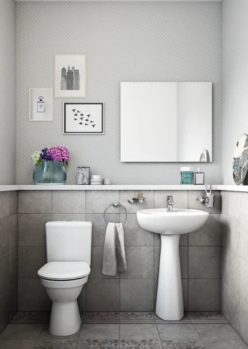 Раковина Vitra Normus 55 9600B003-7650 Белая фарфор подвесная