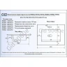 Раковина Gid Integrado 100 9010e 71106 цвет Белый