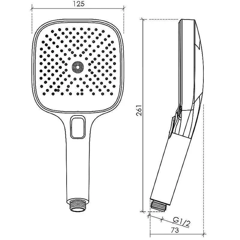 Sancos Nok square SC6002CH-W