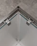 Душевой уголок Cezares Molveno 110x110 MOLVENO-A-22-90+20-P-GM профиль Оружейная сталь стекло рифленое