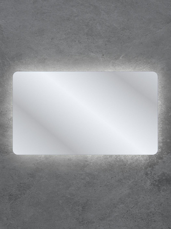 Зеркало Cezares Дуэт (Duet) 140 CZR-SPC-DUET-1400-800-LED с подсветкой без выключателя